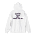 "Everything I Love Is Illegal" Statement Hoodie