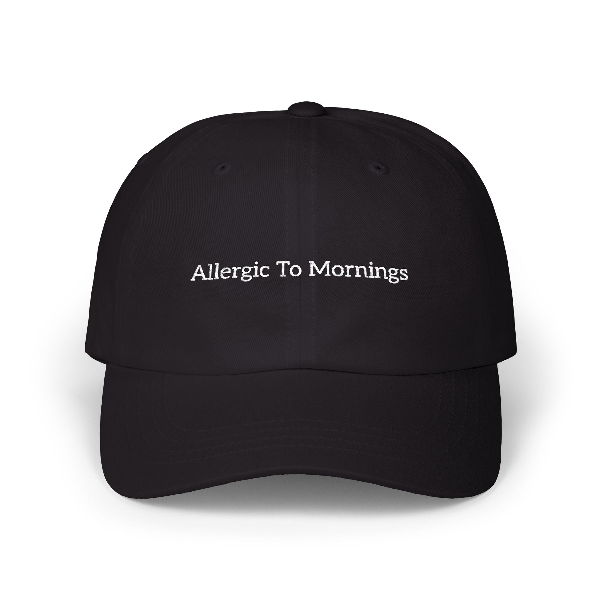Confession Cap: Allergic to mornings
