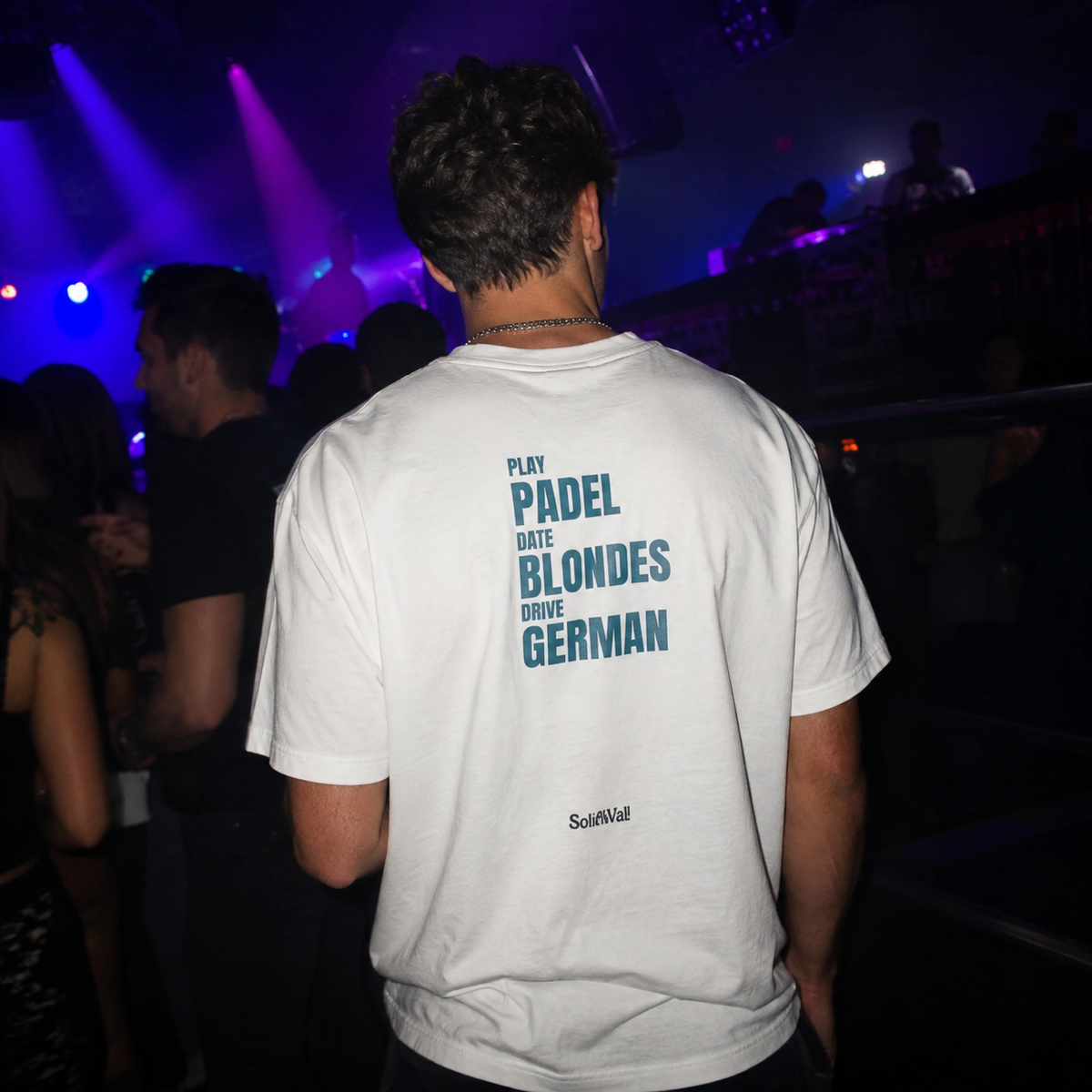 Play Padel Date Blondes Drive German T-Shirt