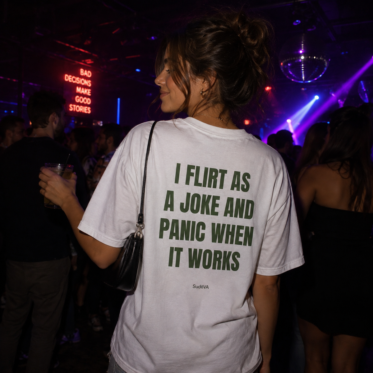 I Flirt As A Joke And Panic When It Works T-Shirt